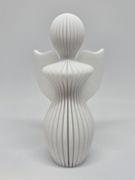 Świąteczny anioł aniołek (21cm) - nowoczesna dekoracja