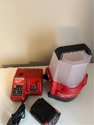 MILWAUKEE Lampa strefowa LED 2200 lm M18 TAL-0 z ładowarką