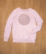 Jasno różowa bluza melanżowa pudrowy róż Pretty Perfect Pepco 134/140 Basic