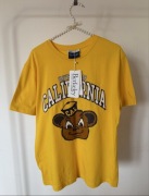 ZARA bluzka krótki rękaw California żółta