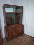 Regał z komodą/biblioteczka vintage