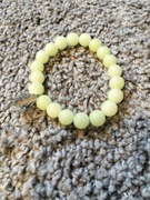 Bransoletka z kolorowych koralików 18 cm rękodzieło