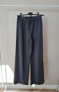 Szerokie szare spodnie Mango XS