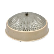 Industrialny Plafon Polam Farel – Polski Design PRL,  lata 70.