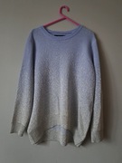 Nowy piękny sweter niebieski srebrny XL/42 vero moda