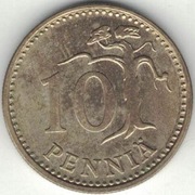 Finlandia 10 pennia 1973 - 20 mm
