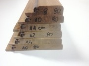 prog drewniany lakierowany z uszczelka  do drzwi 95x8x2.0