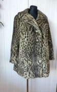 Vintage Love krótkie sztuczne futro panterka Debenhams 42 44