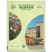 Słupsk Plan Miasta Informator Medyczny - Mapa turystyczna