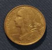 Moneta Francja 10 centymów 1981