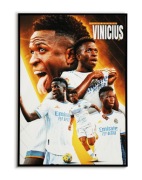 Vinícius Júnior PLAKAT A3 - Real Madryt, Trzecia sztuka GRATIS