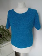 Handmade ręcznie robiony sweterek r S/M