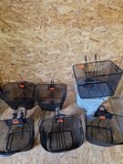 METALOWY DUŻY KOSZ ROWEROWY NA KIEROWNICĘ NA KLICK