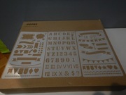 Szablony 6sztuk do odrysowywania dla dzieci