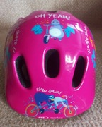 Kask rowerowy dziewczęcy