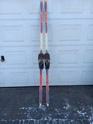 Narty biegowe z butami i kijkami