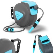 Wąż ogrodowy z automatycznym bębnem - 10 m