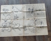 WZÓR DO WYSZYWANIA i SZYCIA  z1958 r.