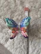 Nowa spinka klamra w kształcie motyla morsko różowa z konwalie kod1016