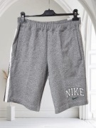 Nike krótkie spodenki dresowe szare męskie S streetwear shorts sportowe
