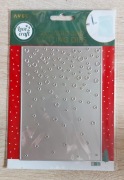 Scrapbooking - Wykrojnik tło - efekt kropli / bąbelków