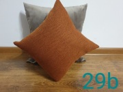 M029 poszewki na poduszki 30x30 brąz pomarańcz boh