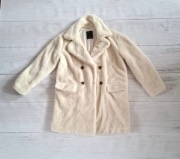 Damska Kurtka ze sztucznego futra C&A Biała  rozm 38 The Outerwear