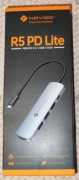 Novoo hub adapter USB c HDMI 5w1 rozgałęźnik