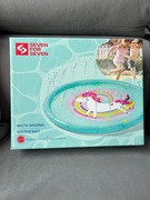 Nadmuchiwana Mata Wodna jednorożec Basen z fontannami