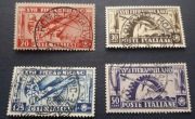 Znaczki Włochy 1936 kasowane