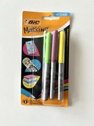 NOWE Markery permanentne 3 szt BIC