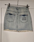 Spódnica jeansowa mini Miu Miu 