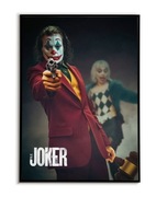 Joker i Lady Gaga PLAKAT A3 - Mroczny Styl - trzecia sztuka GRATIS