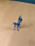 Figurka szklana jelonka szkło artystyczne 