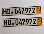 Stare tablice rejestracyjne autentyczne dekoracja garażu pokoju 