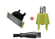 Ostrze do Philips OneBlade 360 + trymer do nosa