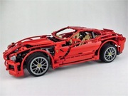 LEGO Racers Technic 8145 Ferrari 599 GTB Fiorano .