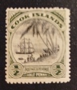 Kol.ang. COOK ISLANDS: 1944/46r. Mi 61 *.