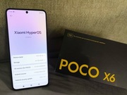 POCO X6 5G 8/256GB 64 Mpix Czarny Black smartfon telefon smarphone