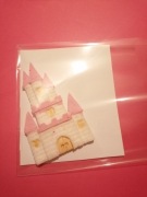 Ozdoba na tort, urodziny, zamek