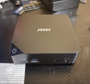 Mini PC MSI MS-B096 - Pentium 3805U, 8 GB DDR3, 120 GB SSD, ZESTAW