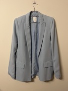 Niebieska błękitna marynarka H&M rozmiar sugerowany XS 34