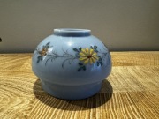 Niebieskie wazon PRL vintage (147)