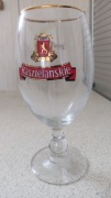 kufel szklanka Kasztelańskie na nóżce  UNIKAT   nowy 