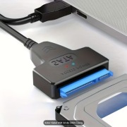Kabel adapter USB 3.0 na SATA 2,5 do dysku SSD/HDD Konwerter Przejściówka