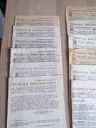 Biuletyn informacyjny SOLIDARNOŚĆ 1980-1981 , szczegóły w opisie 