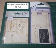 Baza 3D pudełko ramka Dla Naszej Pani prezent DIY 