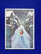 Leonia Janecka Pocztówka Boże Narodzenie 1967