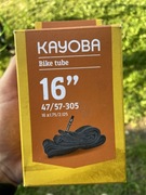 Dętka rowerowa KAYOBA 16’’ 47/57-305