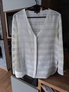 Damska biała bluzka Massimo Dutti S 